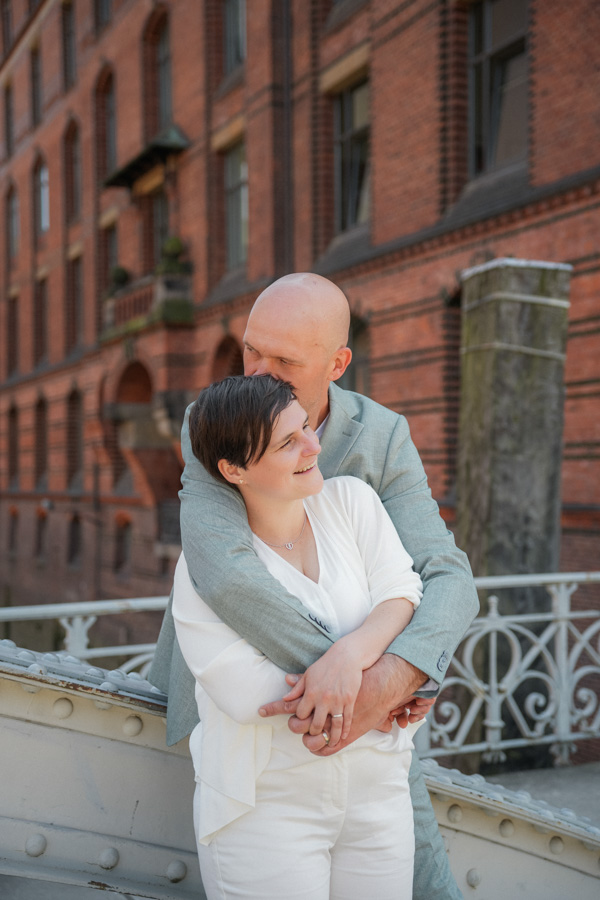 Hochzeitsfotos in Hamburg mit historischem Flair
