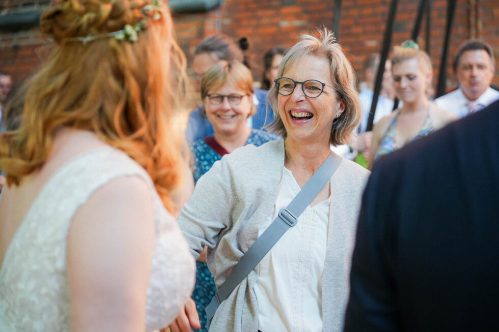 Glückwünsche nach kirchlicher Trauung Lübeck