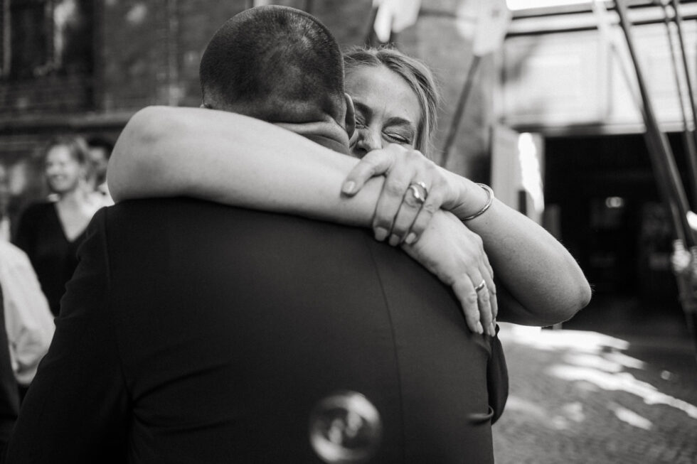 Glückwünsche nach kirchlicher Trauung Lübeck