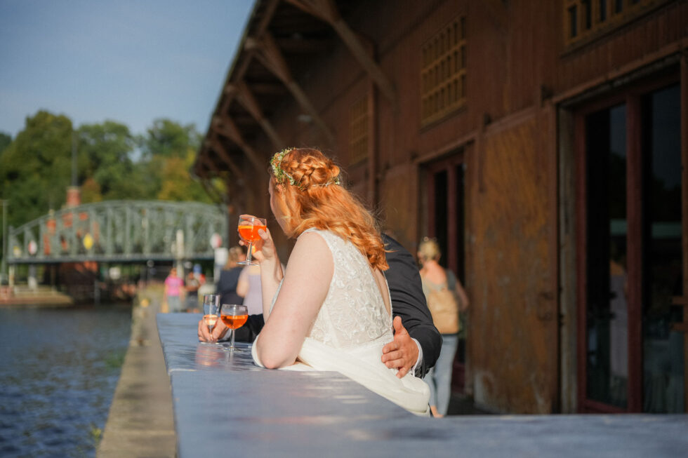 Sommerabend Hochzeit Lübeck am Wasser